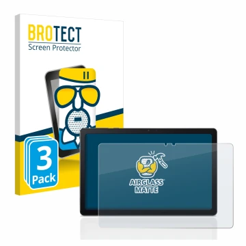 Parte frontale di una confezione del prodotto con il logo del marchio BROTECT. Accanto è raffigurato il dispositivo Acer Iconi