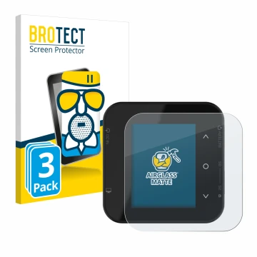 Parte frontale di una confezione del prodotto con il logo del marchio BROTECT. Accanto è raffigurato il dispositivo ISDT Air8 
