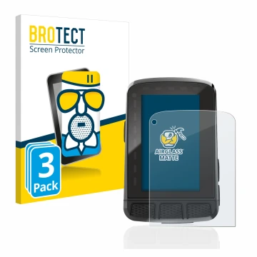 Parte frontale di una confezione del prodotto con il logo del marchio BROTECT. Accanto è raffigurato il dispositivo Wahoo Elem