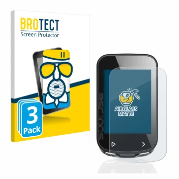 Parte frontale di una confezione del prodotto con il logo del marchio BROTECT. Accanto è raffigurato il dispositivo iGPSPORT B