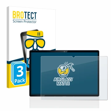 Parte frontale di una confezione del prodotto con il logo del marchio BROTECT. Accanto è raffigurato il dispositivo Mediacom S
