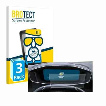 Parte frontale di una confezione del prodotto con il logo del marchio BROTECT. Accanto è raffigurato il dispositivo Peugeot 20
