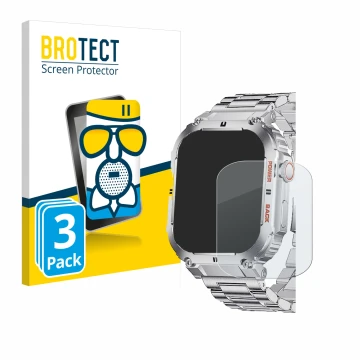 Parte frontale di una confezione del prodotto con il logo del marchio BROTECT. Accanto è raffigurato il dispositivo LIGE K-57 