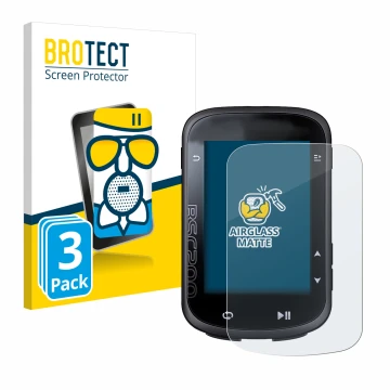 Parte frontale di una confezione del prodotto con il logo del marchio BROTECT. Accanto è raffigurato il dispositivo iGPSPORT B