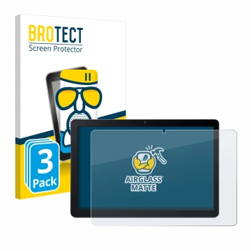 Parte frontale di una confezione del prodotto con il logo del marchio BROTECT. Accanto è raffigurato il dispositivo Acer Iconi
