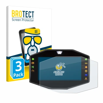 Parte frontale di una confezione del prodotto con il logo del marchio BROTECT. Accanto è raffigurato il dispositivo Suzuki V-S