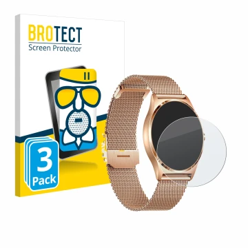 Parte frontale di una confezione del prodotto con il logo del marchio BROTECT. Accanto è raffigurato il dispositivo Xcoast X-W