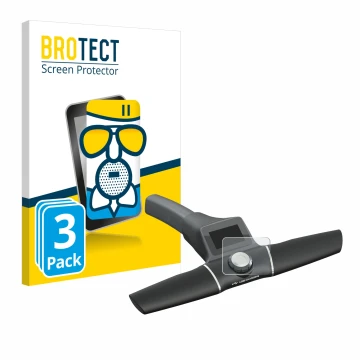 Parte frontale di una confezione del prodotto con il logo del marchio BROTECT. Accanto è raffigurato il dispositivo Motocaddy 