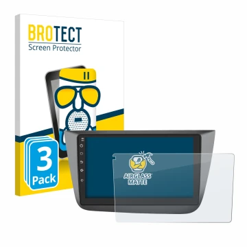 Parte frontale di una confezione del prodotto con il logo del marchio BROTECT. Accanto è raffigurato il dispositivo Topway And
