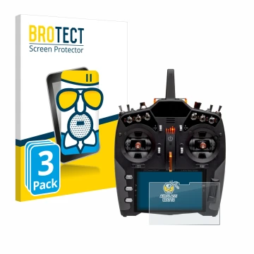 Parte frontale di una confezione del prodotto con il logo del marchio BROTECT. Accanto è raffigurato il dispositivo Spektrum N