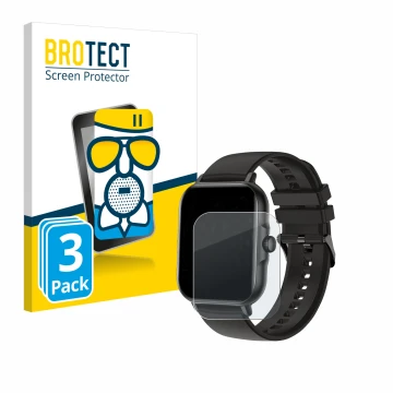 Parte frontale di una confezione del prodotto con il logo del marchio BROTECT. Accanto è raffigurato il dispositivo AcclaFit K