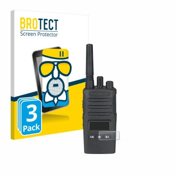 Parte frontale di una confezione del prodotto con il logo del marchio BROTECT. Accanto è raffigurato il dispositivo Motorola X