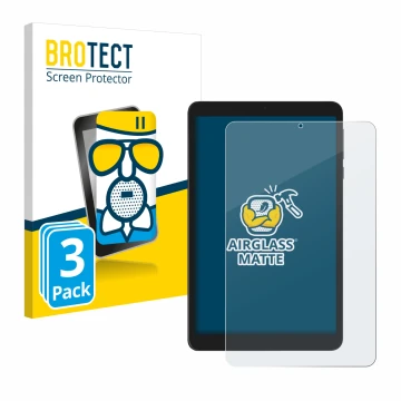 Parte frontale di una confezione del prodotto con il logo del marchio BROTECT. Accanto è raffigurato il dispositivo Doogee T20