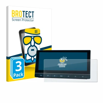 Parte frontale di una confezione del prodotto con il logo del marchio BROTECT. Accanto è raffigurato il dispositivo MG 5 IPS-H