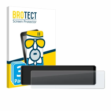 Parte frontale di una confezione del prodotto con il logo del marchio BROTECT. Accanto è raffigurato il dispositivo Airpuxem T