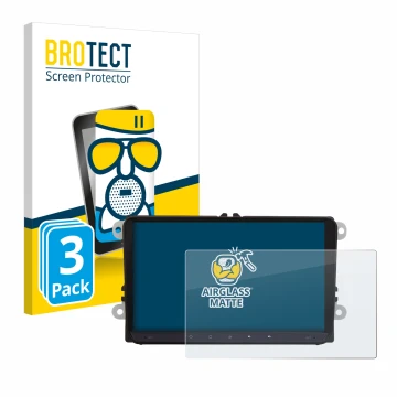 Parte frontale di una confezione del prodotto con il logo del marchio BROTECT. Accanto è raffigurato il dispositivo JF-Sound J