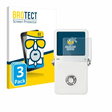 Parte frontale di una confezione del prodotto con il logo del marchio BROTECT. Accanto è raffigurato il dispositivo TC Electro