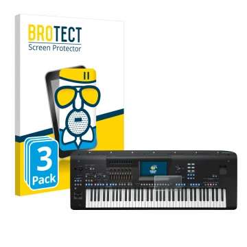 Parte frontale di una confezione del prodotto con il logo del marchio BROTECT. Accanto è raffigurato il dispositivo Yamaha Gen