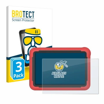 Parte frontale di una confezione del prodotto con il logo del marchio BROTECT. Accanto è raffigurato il dispositivo Launch X-4