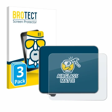 Parte frontale di una confezione del prodotto con il logo del marchio BROTECT. Accanto è raffigurato il dispositivo Bambu Lab 