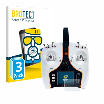 Parte frontale di una confezione del prodotto con il logo del marchio BROTECT. Accanto è raffigurato il dispositivo Spektrum N