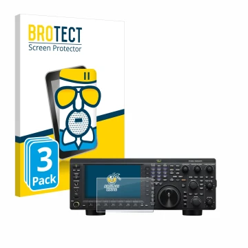 Parte frontale di una confezione del prodotto con il logo del marchio BROTECT. Accanto è raffigurato il dispositivo Kenwood TS