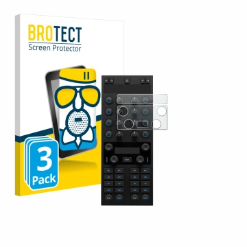 Parte frontale di una confezione del prodotto con il logo del marchio BROTECT. Accanto è raffigurato il dispositivo Native Ins