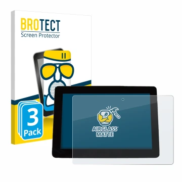 Parte frontale di una confezione del prodotto con il logo del marchio BROTECT. Accanto è raffigurato il dispositivo Trimble XC
