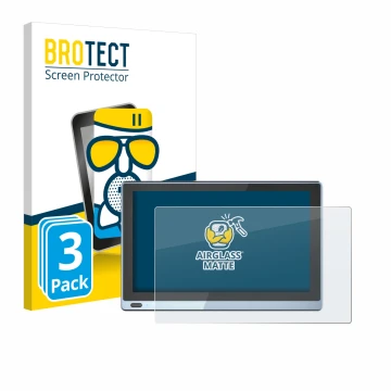 Parte frontale di una confezione del prodotto con il logo del marchio BROTECT. Accanto è raffigurato il dispositivo Higole Gol