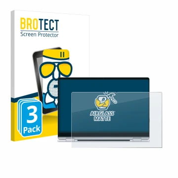 Parte frontale di una confezione del prodotto con il logo del marchio BROTECT. Accanto è raffigurato il dispositivo Samsung Ga