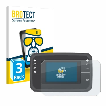 Parte frontale di una confezione del prodotto con il logo del marchio BROTECT. Accanto è raffigurato il dispositivo Honda CB65