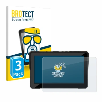 Parte frontale di una confezione del prodotto con il logo del marchio BROTECT. Accanto è raffigurato il dispositivo Carpuride 
