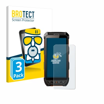 Parte frontale di una confezione del prodotto con il logo del marchio BROTECT. Accanto è raffigurato il dispositivo iDTronic C