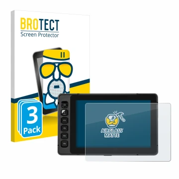 Parte frontale di una confezione del prodotto con il logo del marchio BROTECT. Accanto è raffigurato il dispositivo SmallHD Ul