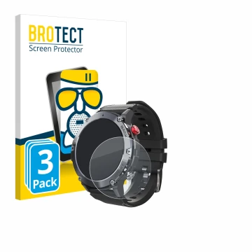 Parte frontale di una confezione del prodotto con il logo del marchio BROTECT. Accanto è raffigurato il dispositivo Darmowade 