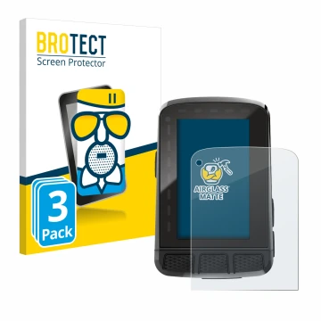 Parte frontale di una confezione del prodotto con il logo del marchio BROTECT. Accanto è raffigurato il dispositivo Wahoo Elem