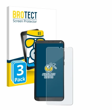 Parte frontale di una confezione del prodotto con il logo del marchio BROTECT. Accanto è raffigurato il dispositivo Brondi Ami