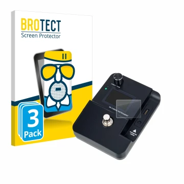 Parte frontale di una confezione del prodotto con il logo del marchio BROTECT. Accanto è raffigurato il dispositivo Harley Ben