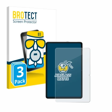 Parte frontale di una confezione del prodotto con il logo del marchio BROTECT. Accanto è raffigurato il dispositivo Xiaomi Red