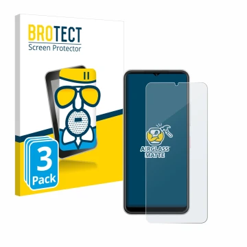 Parte frontale di una confezione del prodotto con il logo del marchio BROTECT. Accanto è raffigurato il dispositivo Telekom T 