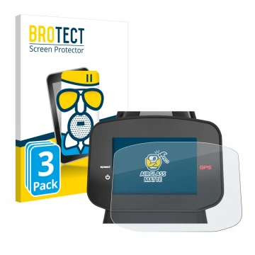 Parte frontale di una confezione del prodotto con il logo del marchio BROTECT. Accanto è raffigurato il dispositivo PowaKaddy 