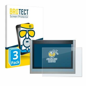 Parte frontale di una confezione del prodotto con il logo del marchio BROTECT. Accanto è raffigurato il dispositivo Siemens KT