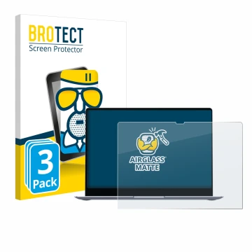 Parte frontale di una confezione del prodotto con il logo del marchio BROTECT. Accanto è raffigurato il dispositivo Samsung Ga