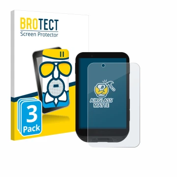 Parte frontale di una confezione del prodotto con il logo del marchio BROTECT. Accanto è raffigurato il dispositivo iGPSPORT i