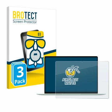 Parte frontale di una confezione del prodotto con il logo del marchio BROTECT. Accanto è raffigurato il dispositivo Huawei Mat