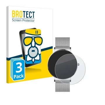 Parte frontale di una confezione del prodotto con il logo del marchio BROTECT. Accanto è raffigurato il dispositivo Watcho Ult