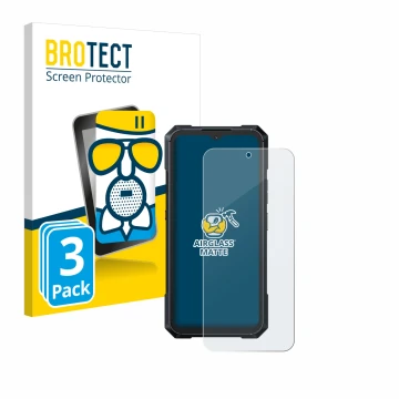 Parte frontale di una confezione del prodotto con il logo del marchio BROTECT. Accanto è raffigurato il dispositivo Cubot King