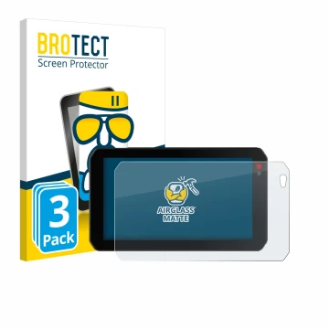 Parte frontale di una confezione del prodotto con il logo del marchio BROTECT. Accanto è raffigurato il dispositivo Chigee AIO