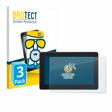 Parte frontale di una confezione del prodotto con il logo del marchio BROTECT. Accanto è raffigurato il dispositivo SmallHD In