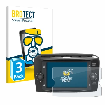 Parte frontale di una confezione del prodotto con il logo del marchio BROTECT. Accanto è raffigurato il dispositivo Lancia Yps